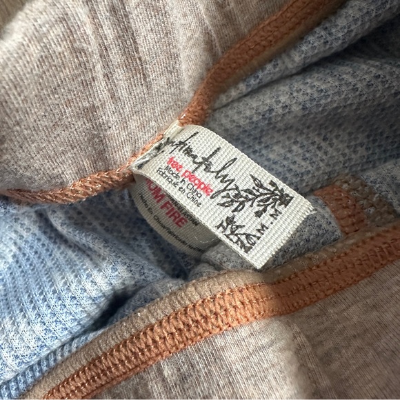 NWT Free People x Intimately Chill Evening PJ Set Night Sky Combo - Size Medium - Picture 6 of 10